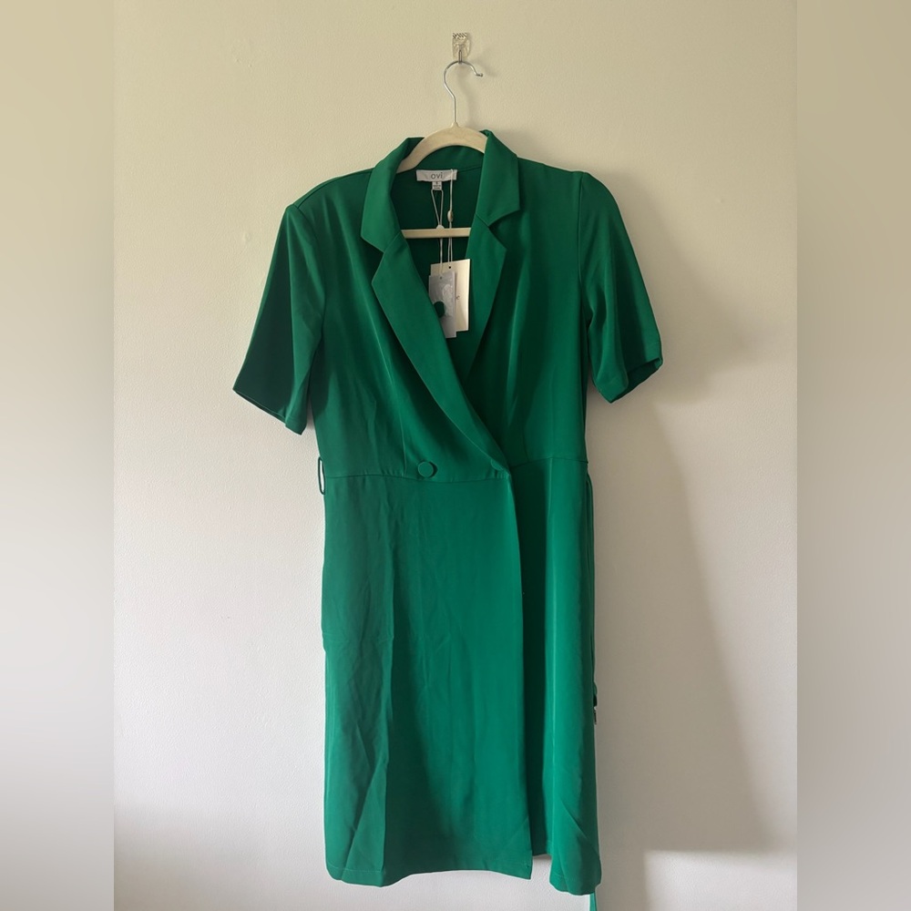 Ovi Emerald Green Midi Dress